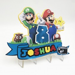 Cake topper 3D Mario®