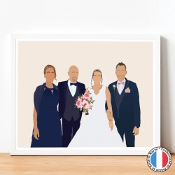 Illustration plein pied...