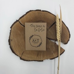 Sachet de graines "On sème...