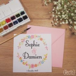 Faire-part de mariage...