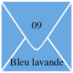 Enveloppe Bleu Lavande